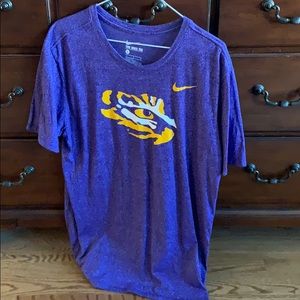 LSU marbled Nike short sleeve